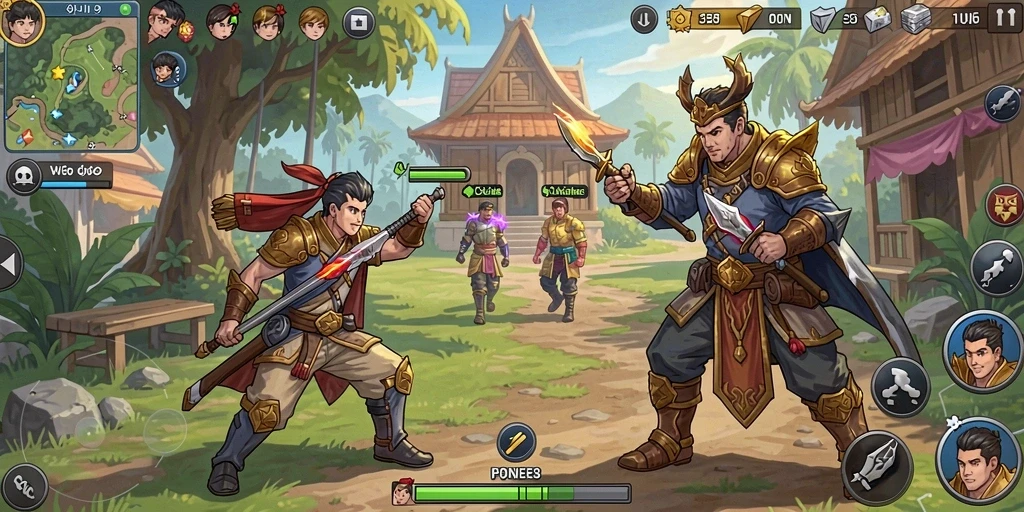 Ilustrasi fitur bonus yang menarik bagi pemain.