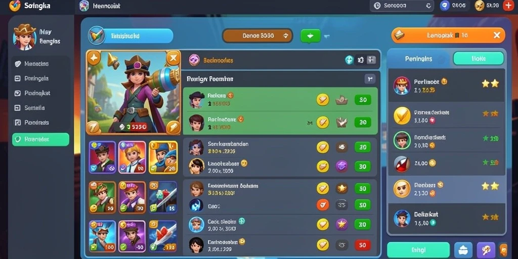 Screenshot menampilkan fitur bonus yang menarik dalam permainan.